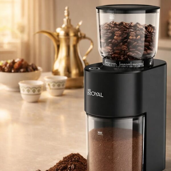 Royal مطحنة قهوة V60، 200 واط